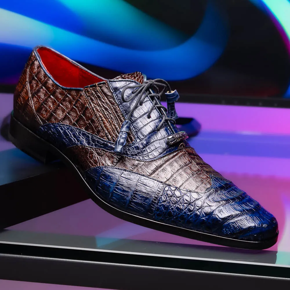 Marco Di Milano Luciano Caiman Fuscus Navy-brown