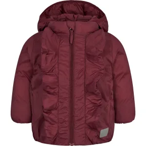 Adjustable Cuffs Ski Use MarMar Light Puffer Deep Ruby Ordelina Jacket