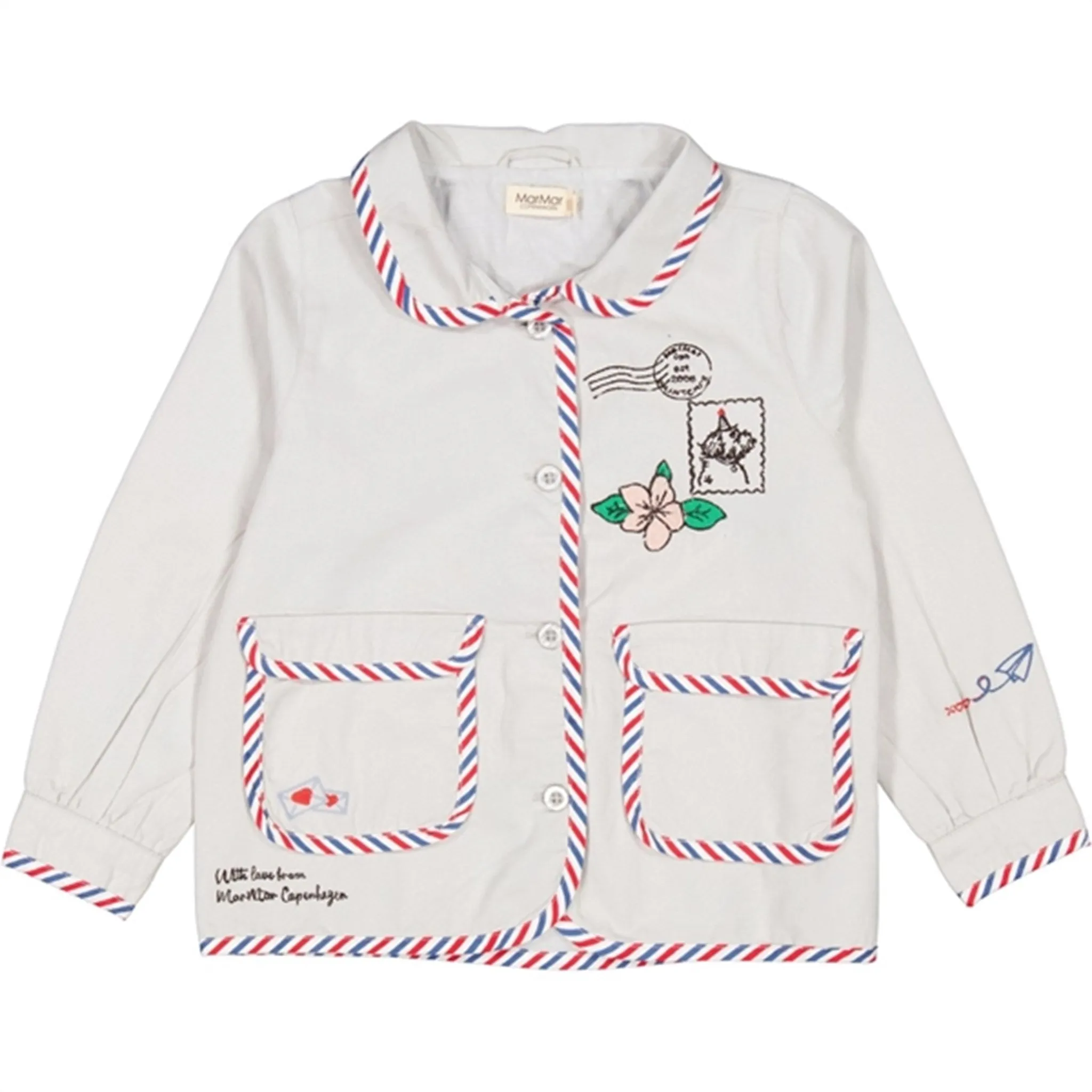 Moisture Wicking Lining MarMar Pearl Grey Jenna Jacket