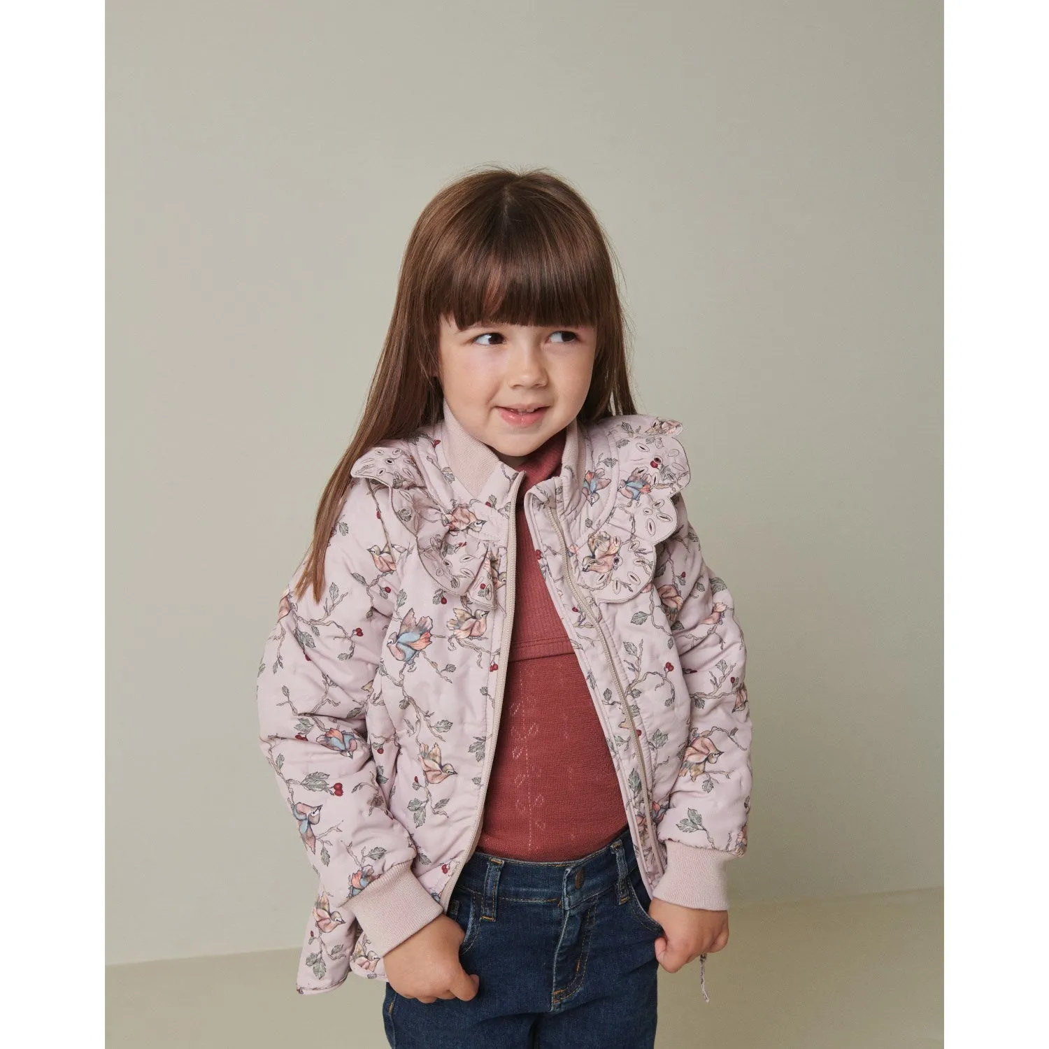 MarMar Thermo Robin Print Omalla Jacket Reflective accents Relaxed Daily Style