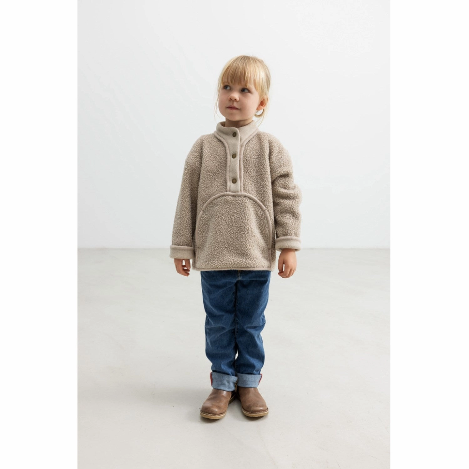 MultiPocket Configuration CompactFoldable MarMar Bonded Teddy Oyster Grey Joy Anorak