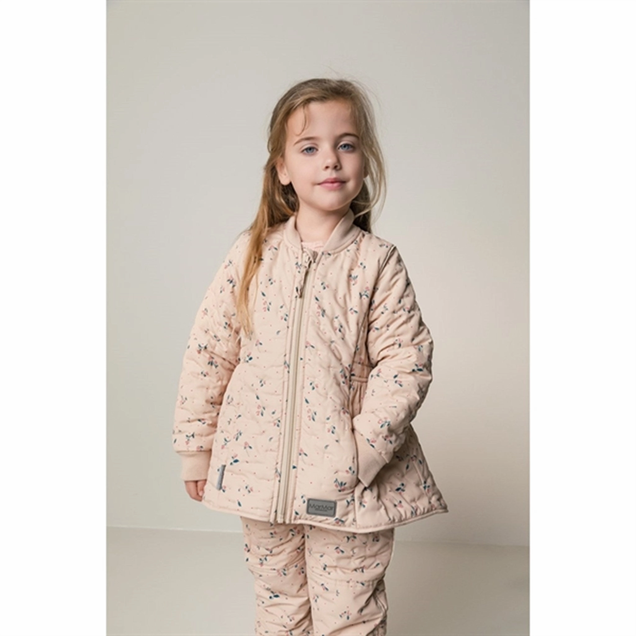 MarMar Floral Sprinkle Olisa Thermo Jacket Abrasion Resistant Edging