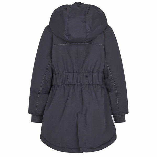 MarMar Jacket Olga Darkest Blue Technical Outerwear Hooded style