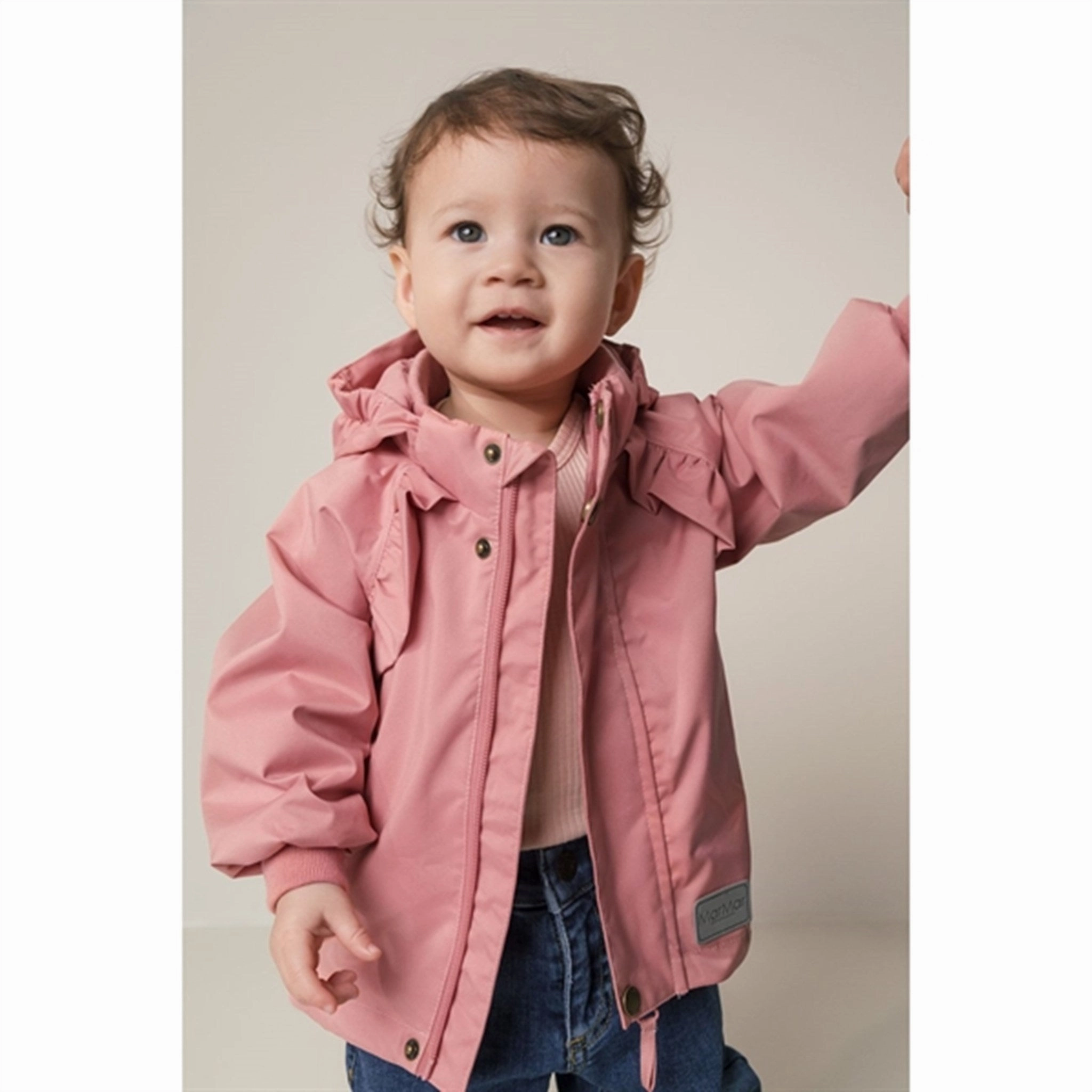 MarMar Jacket Olio F Pink Delight Technical Summer Outerwear Non Irritating Tags Adjustable hood design