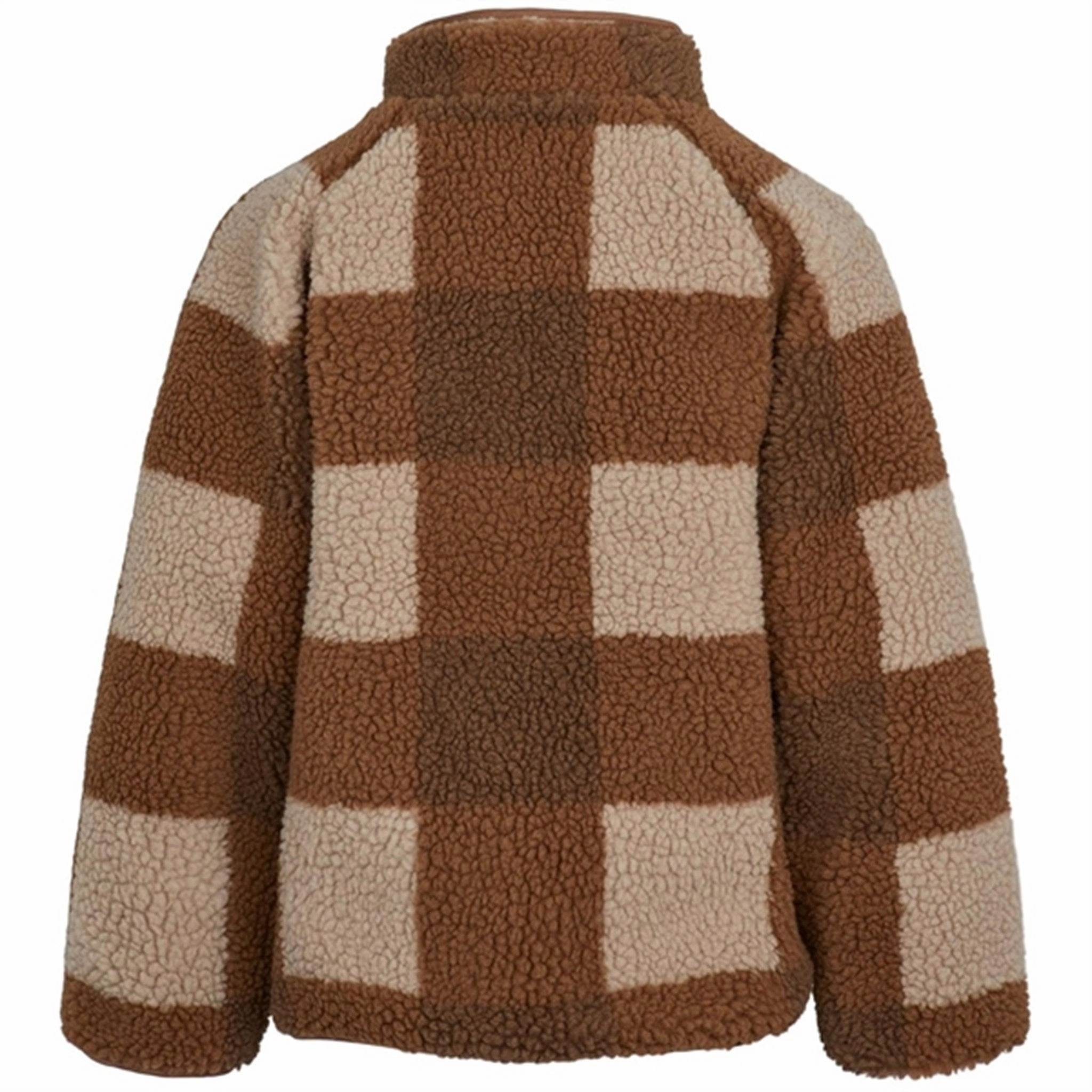 VentilatedPanels Commuter Friendly Look MarMar Jerry Teddybear Fleece Jacket Chunky Hazel Check