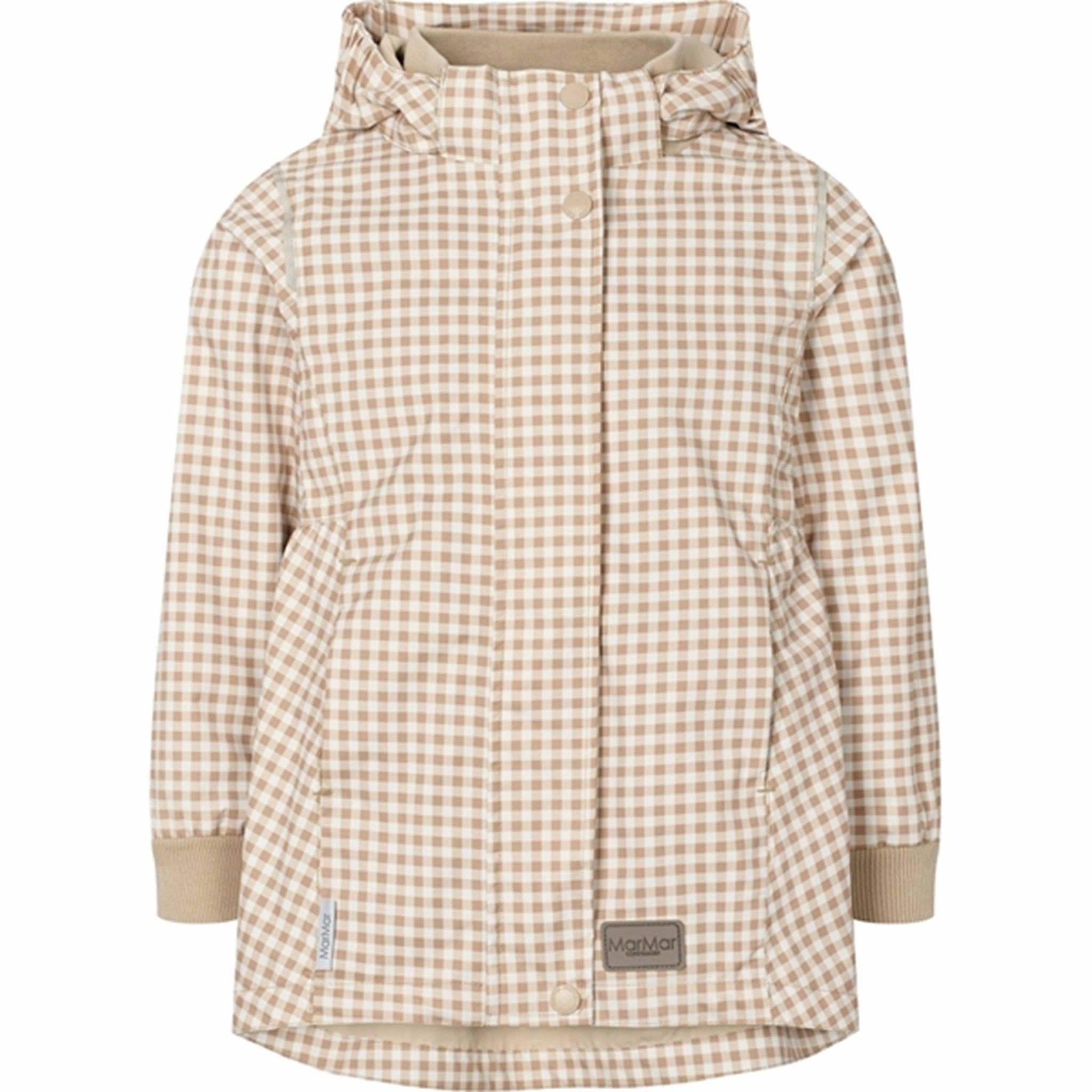 Affordable Fashion Weatherproof Construction MarMar Oda Jacket Gingham Check Technical Summer Outerwear