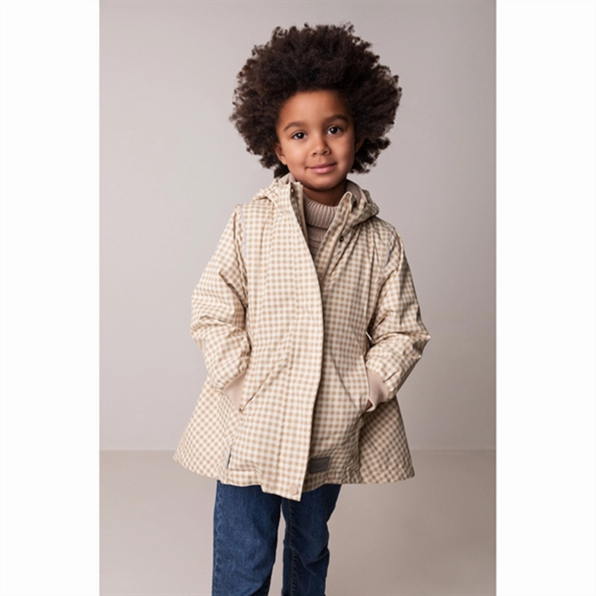 Sport Fit OdorResistantTreatment MarMar Oda Jacket Gingham Check Technical Summer Outerwear