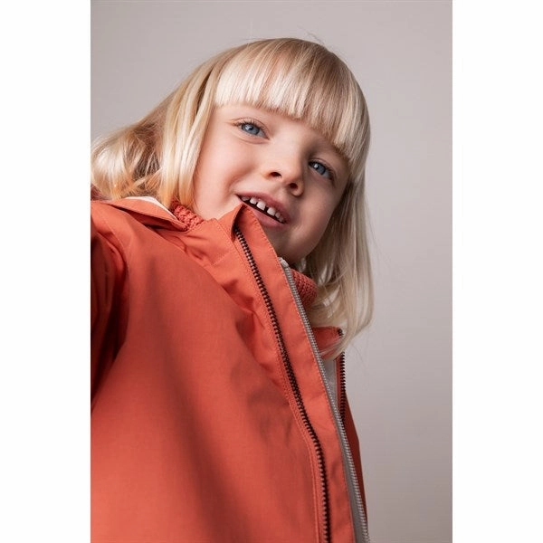 MarMar Osman Jacket Dark Peach Tech Parka Waterproof Material