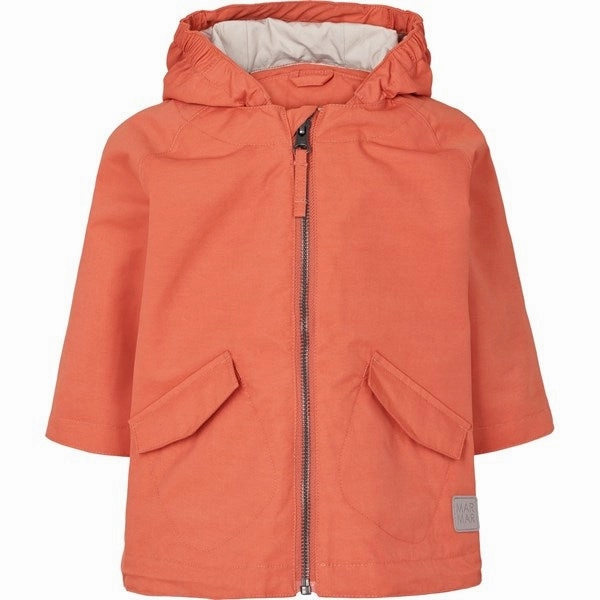 Windproof Thermal Shell Weather Proof MarMar Ovi Jacket Dark Peach Tech Parka