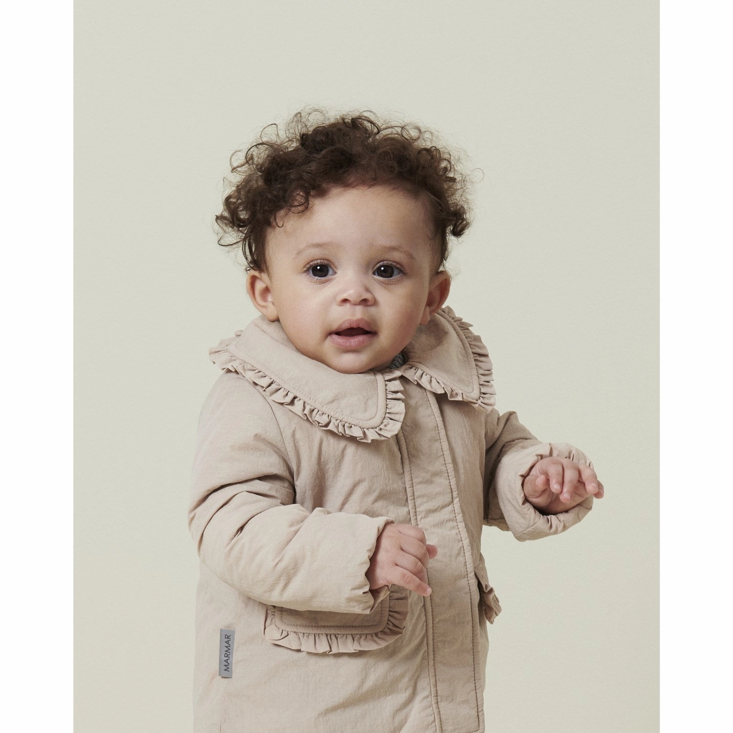 Anti Pill Surface Friction Resistant MarMar Rid?? Cream Taupe Octavia Jacket Outerwear