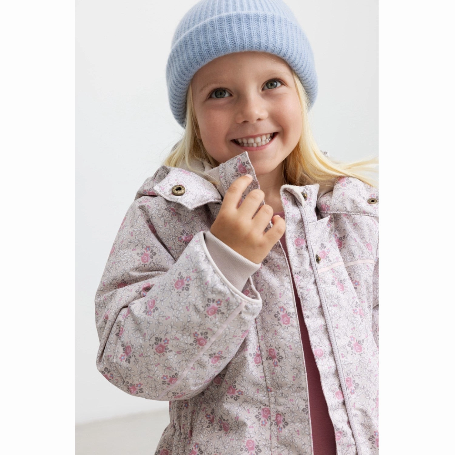 Glove Friendly Cuff Design Bold Statement MarMar Tech. Outerwear Print Flowerbed Olga Jacket