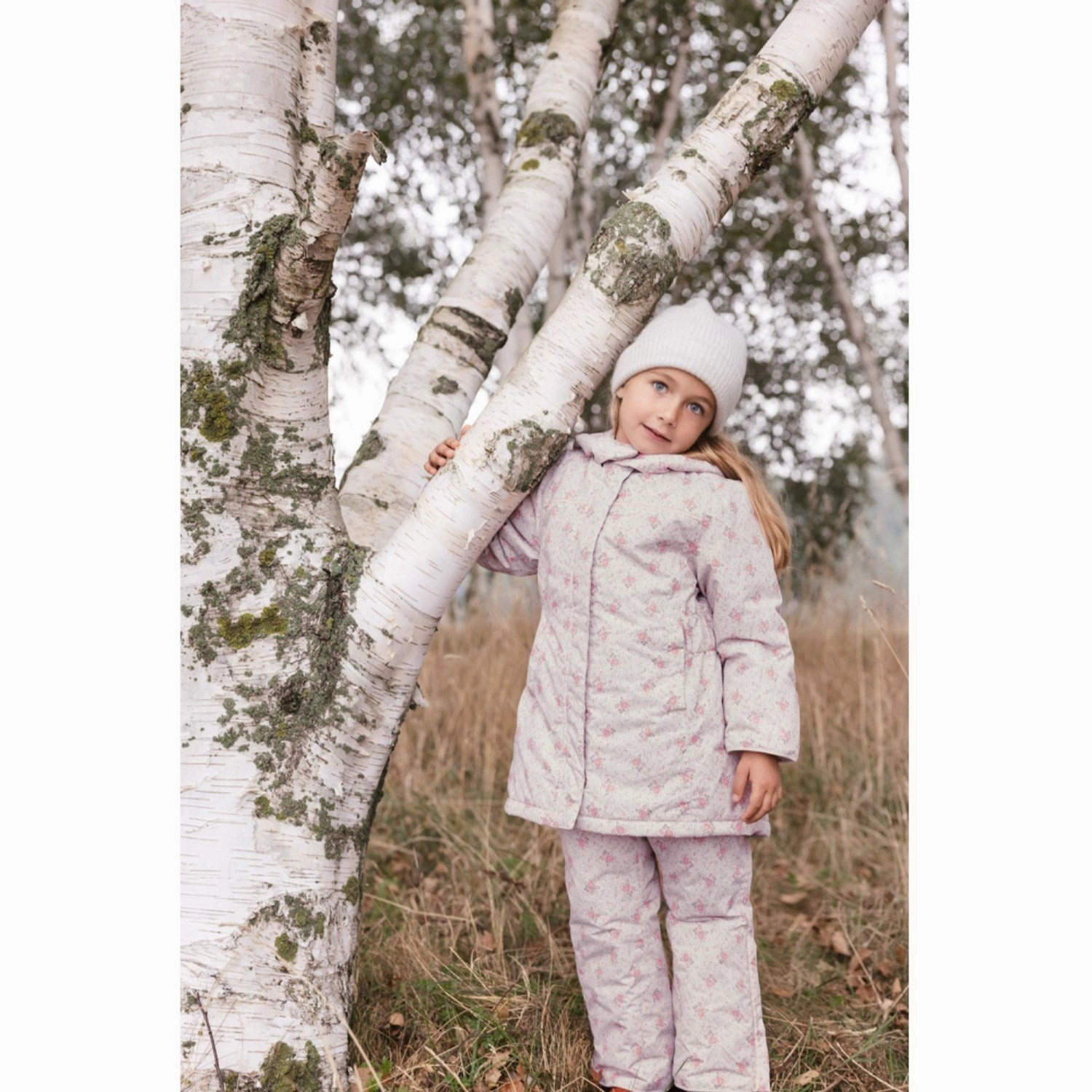 Eco Friendly Dyed Fabric Casual Street Style MarMar Tech. Outerwear Print Flowerbed Olga Jacket