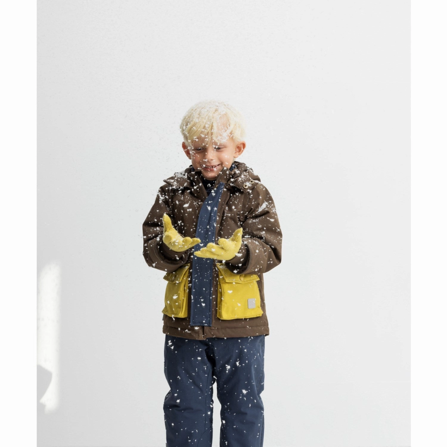 Comfort Focused Design MarMar Tech. Outerwear Solid Deep Choco Block Omas Jacket