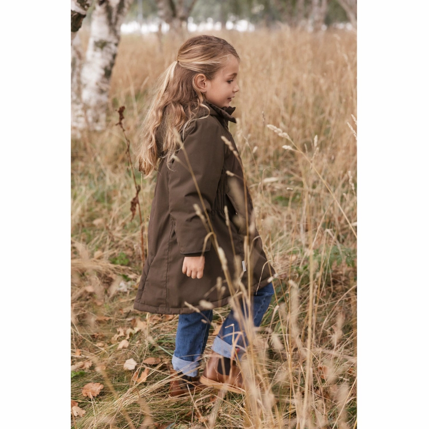 Detachable Layers Wind Resistant Fabric MarMar Tech. Outerwear Solid Deep Choco Olga Jacket
