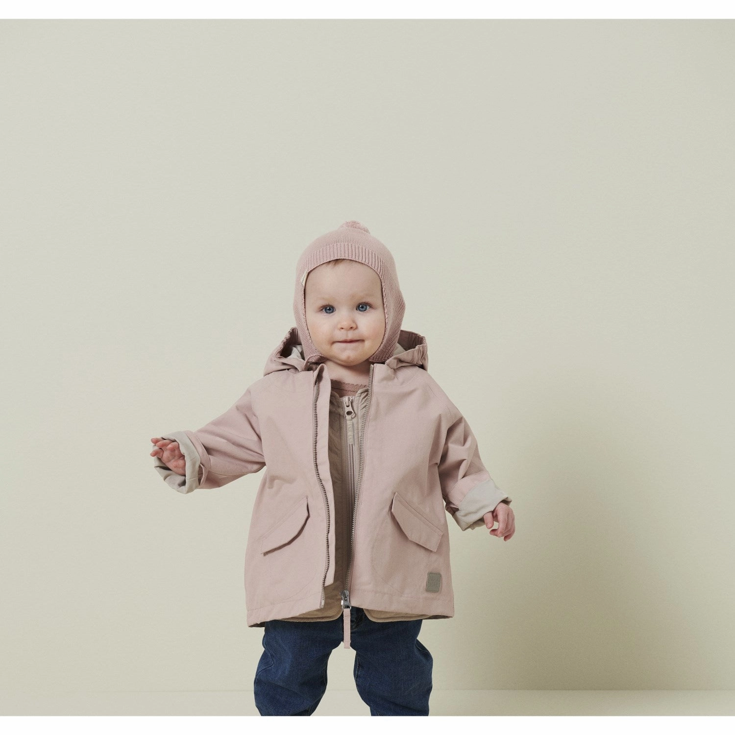 MarMar Tech. Parka Rose Powder Ovi Jacket Outerwear Work Tough Non Slip Collar