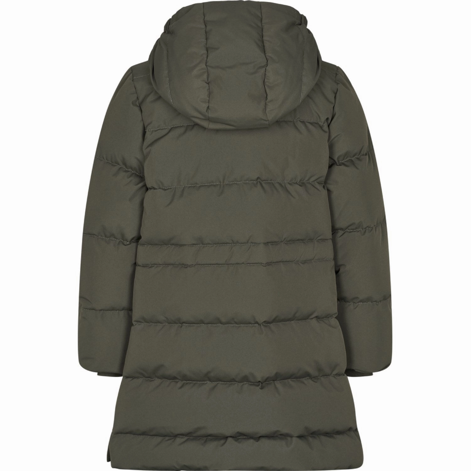 ReflectiveDetails MarMar Tech. Puffer Dark Moss Oxford Coat
