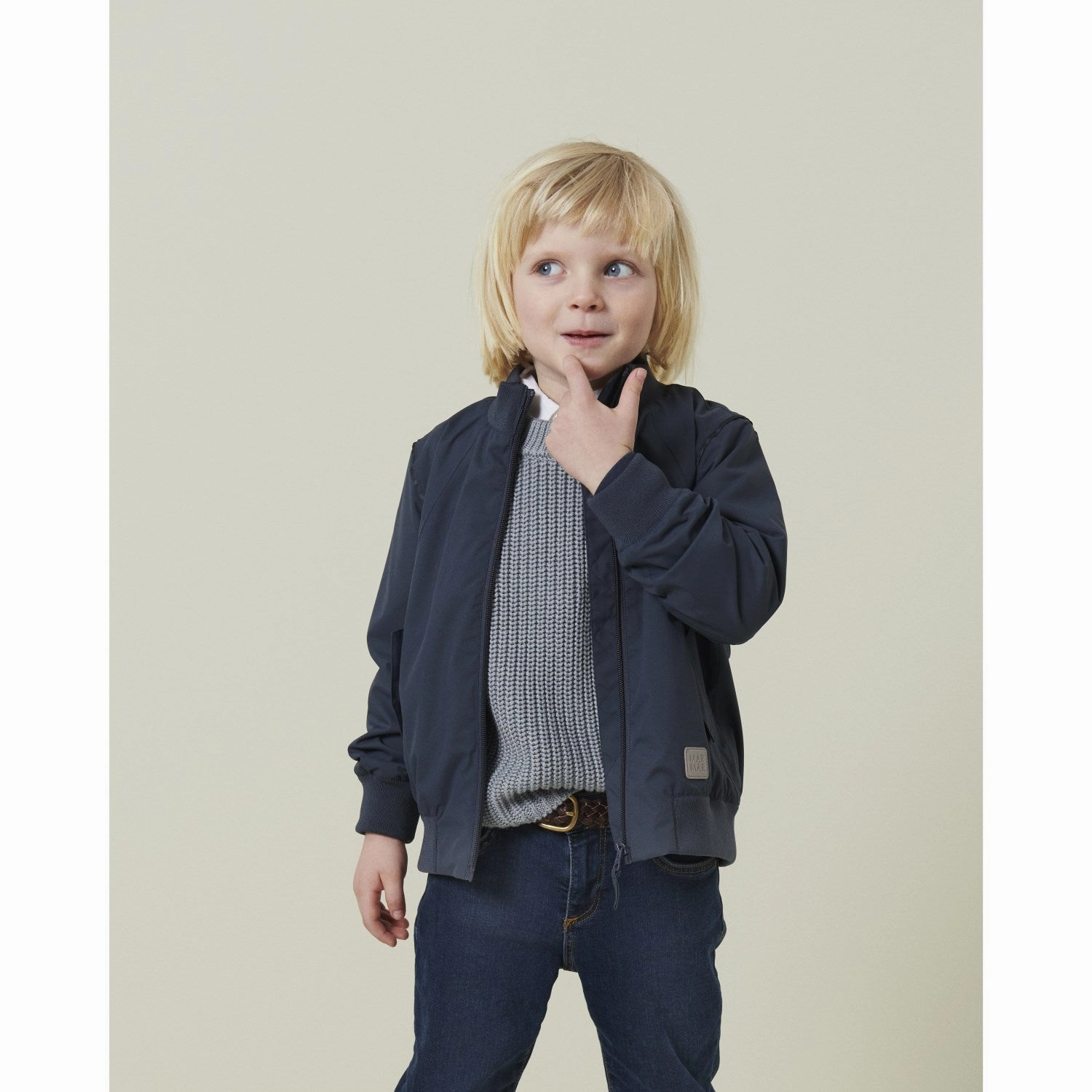 All Season MarMar Tech. Summer Outerwear Blue Ove Jacket Outerwear
