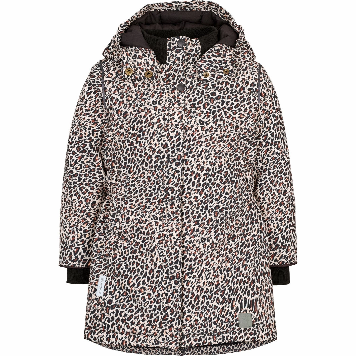 Ultra Lightweight Design Flexible Knit MarMar Technical Outerwear Print Leopard Olga Jacket