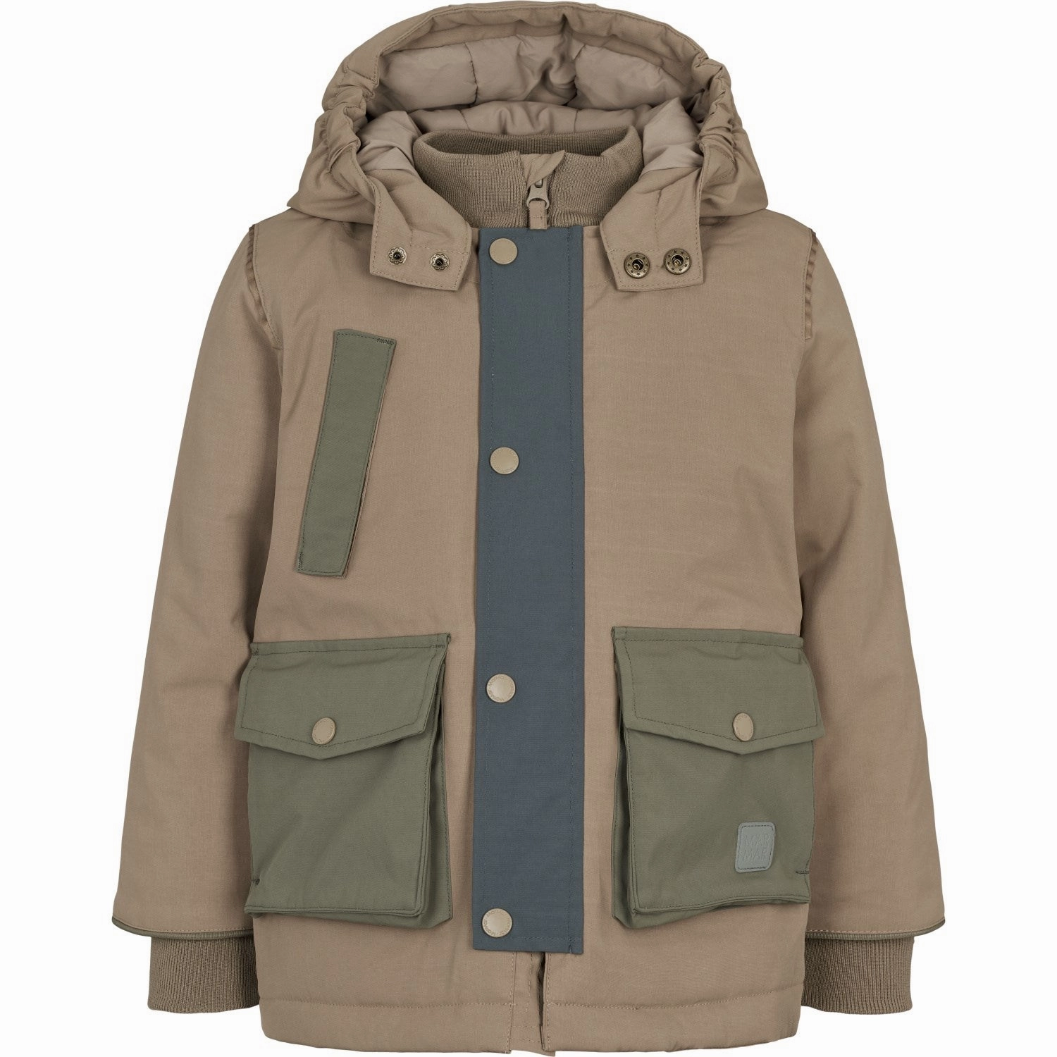 MarMar Technical Outerwear Solid Walnut Block Omas Jacket No Smell