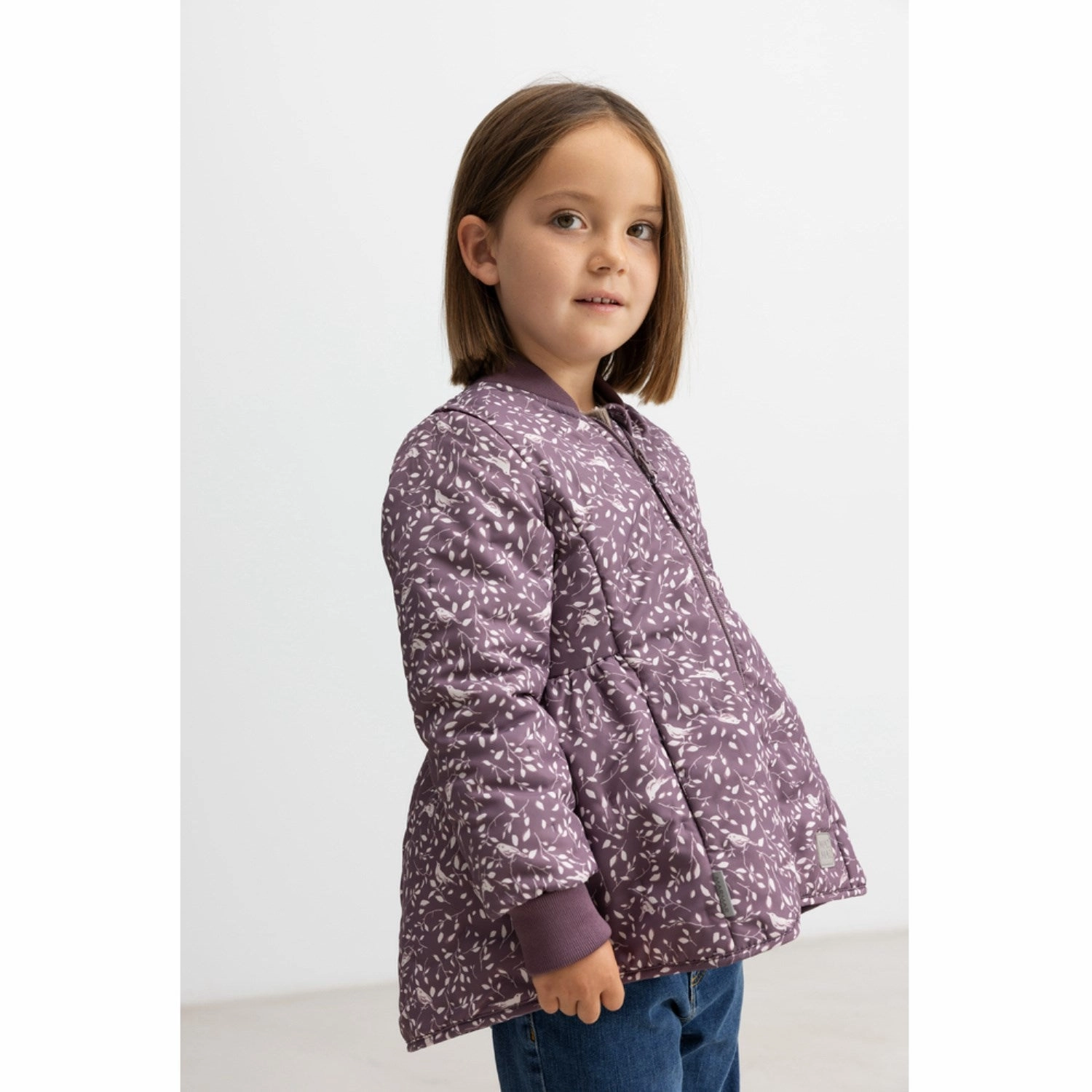 Eco Friendly Dyed Fabric MarMar Thermo Birds Olisa Jacket