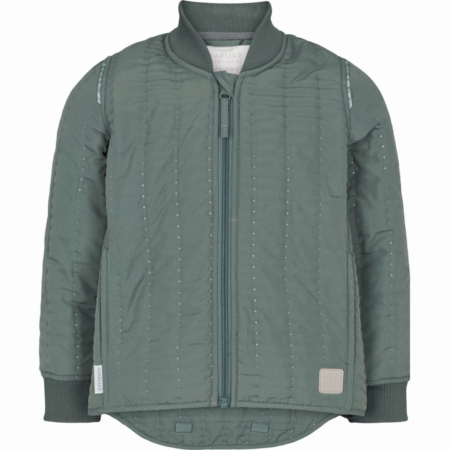 MarMar Thermo Dusty Green Orry Jacket High Collar Options