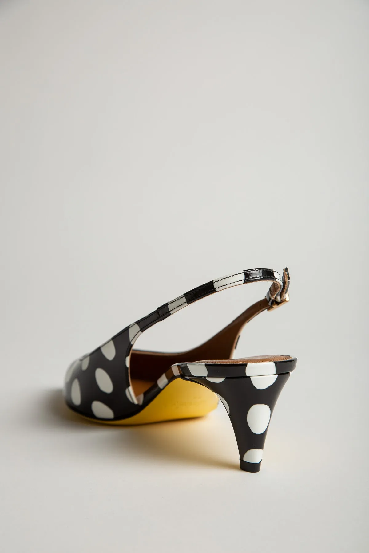 MARNI | POLKA DOT SLINGBACK HEELS