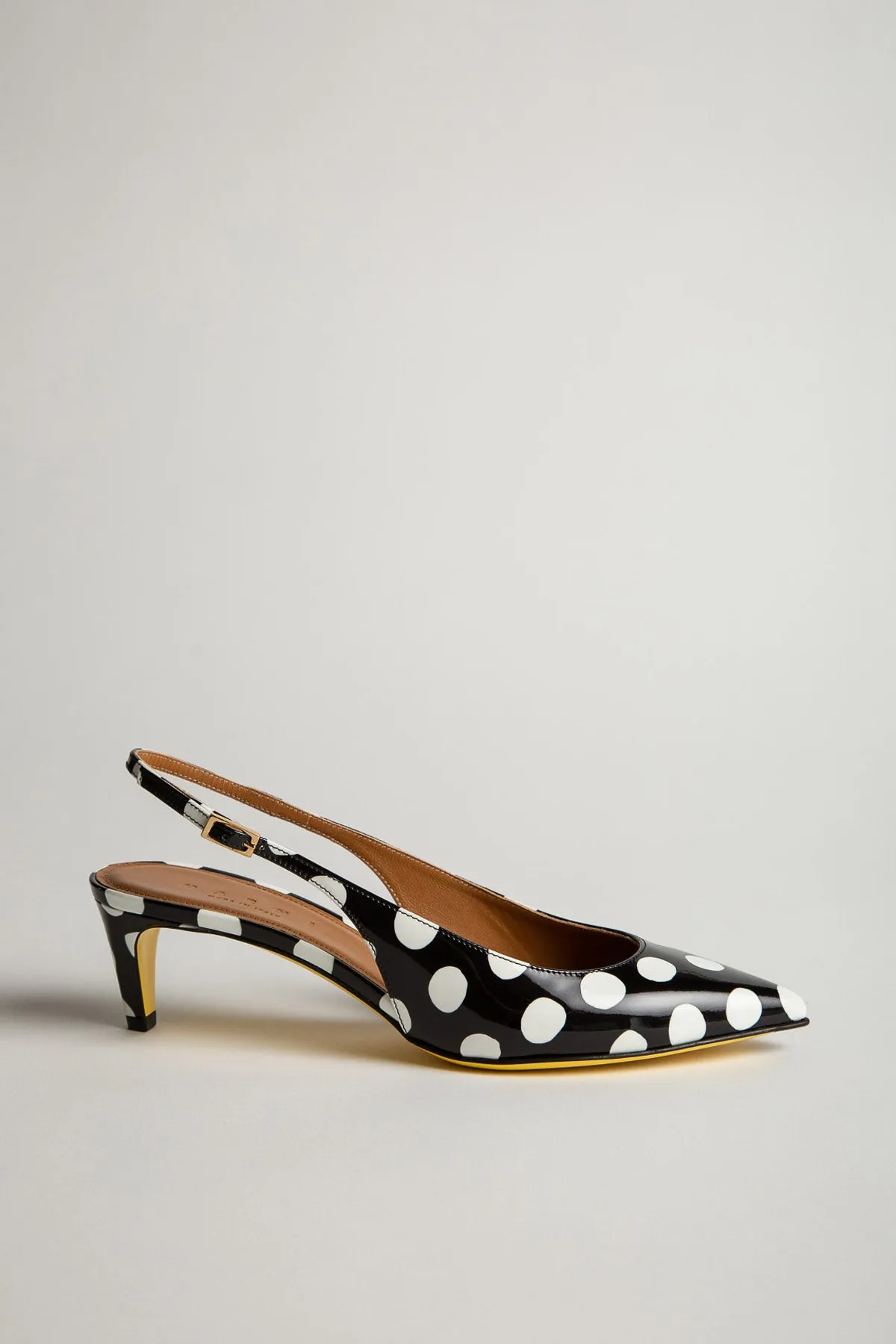 MARNI | POLKA DOT SLINGBACK HEELS