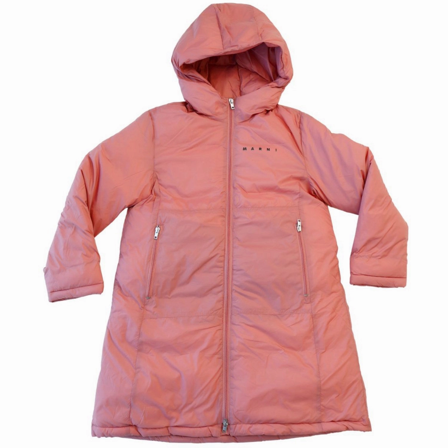 Windproof Insulated Coat Marni Mauve Pink Jacket