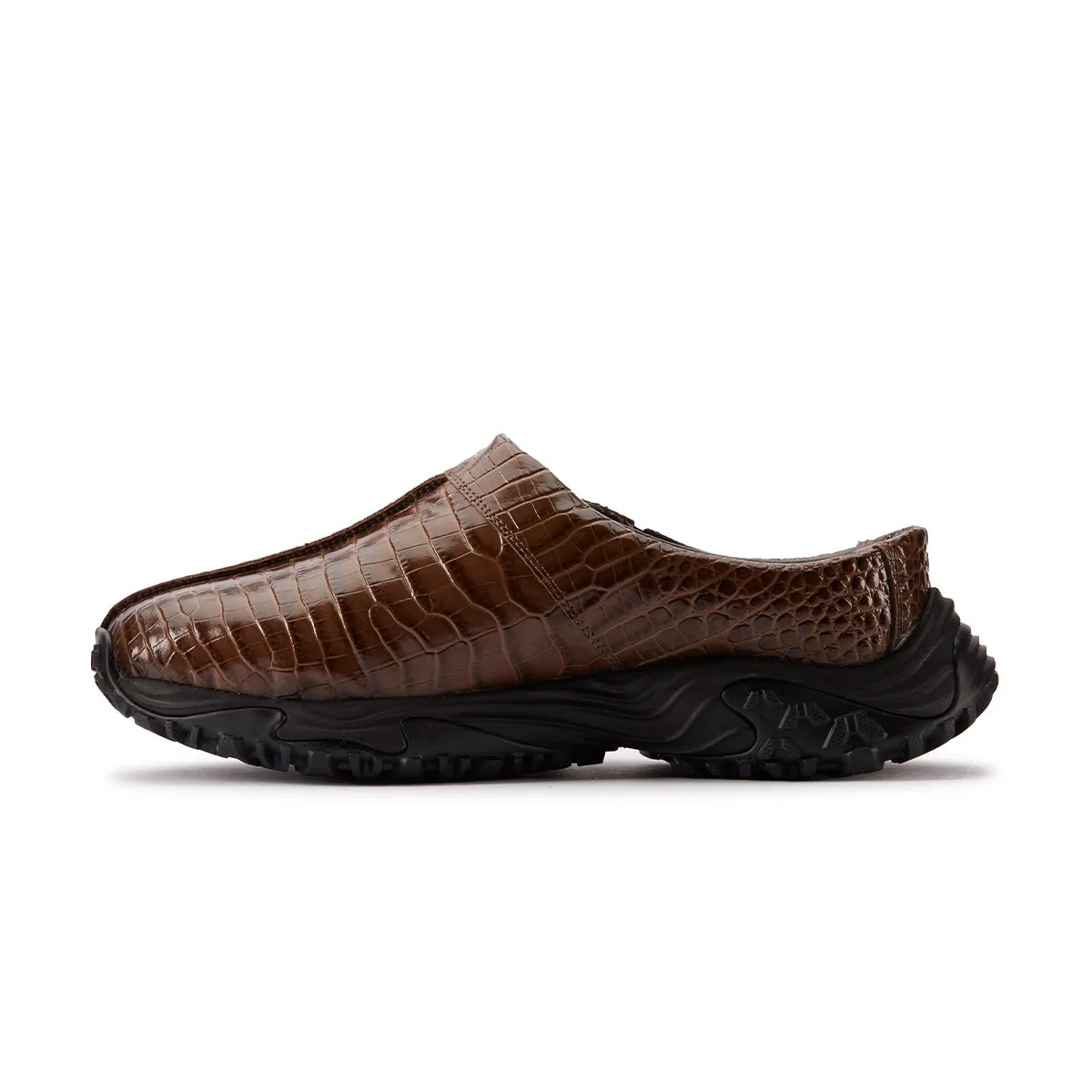   Martine rose CUR Clog 1 'Brown Croc Leather' Polymetric Cushioning