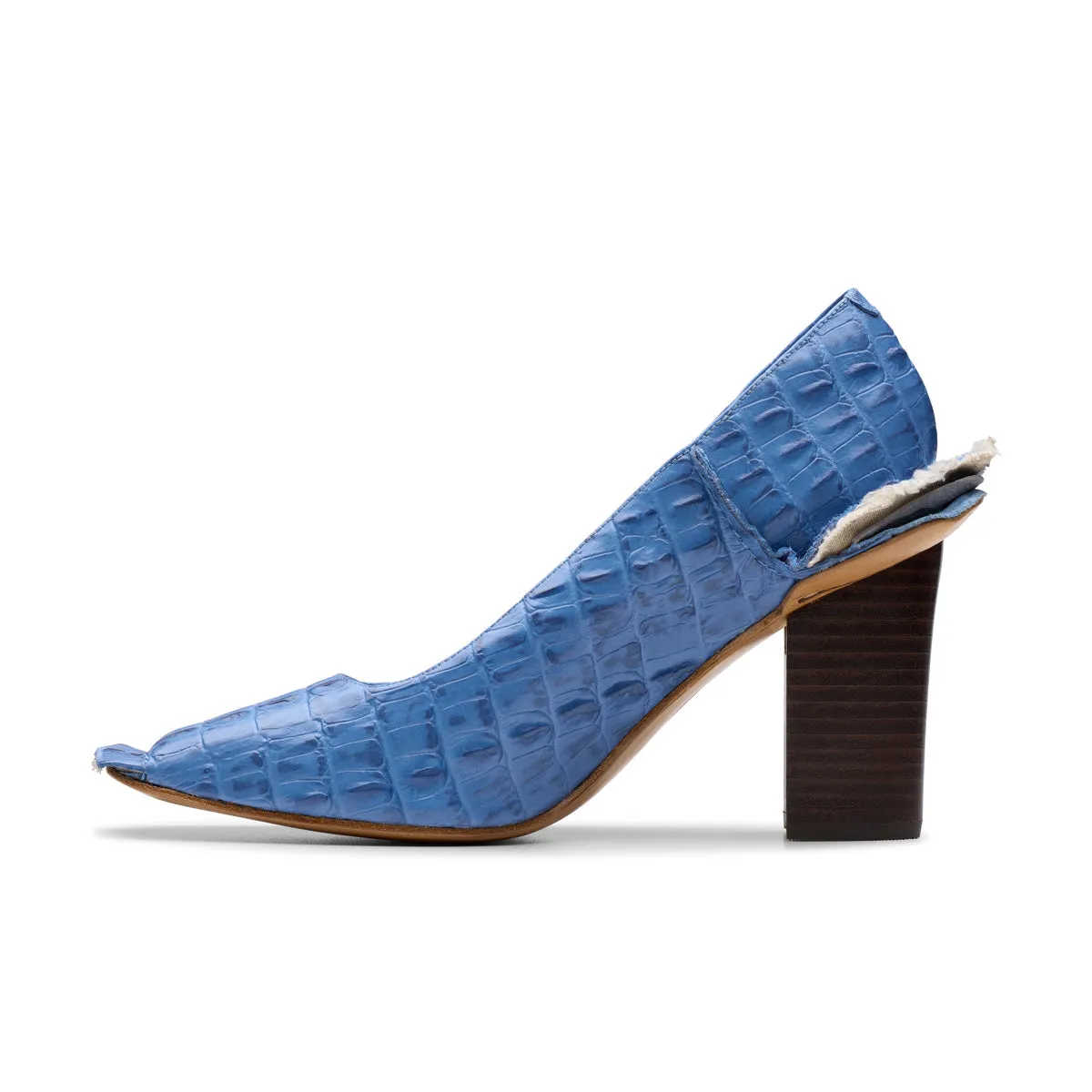   Martine Rose CUR Wmns Heel 'Blue' Reliable Choice Foot alignment