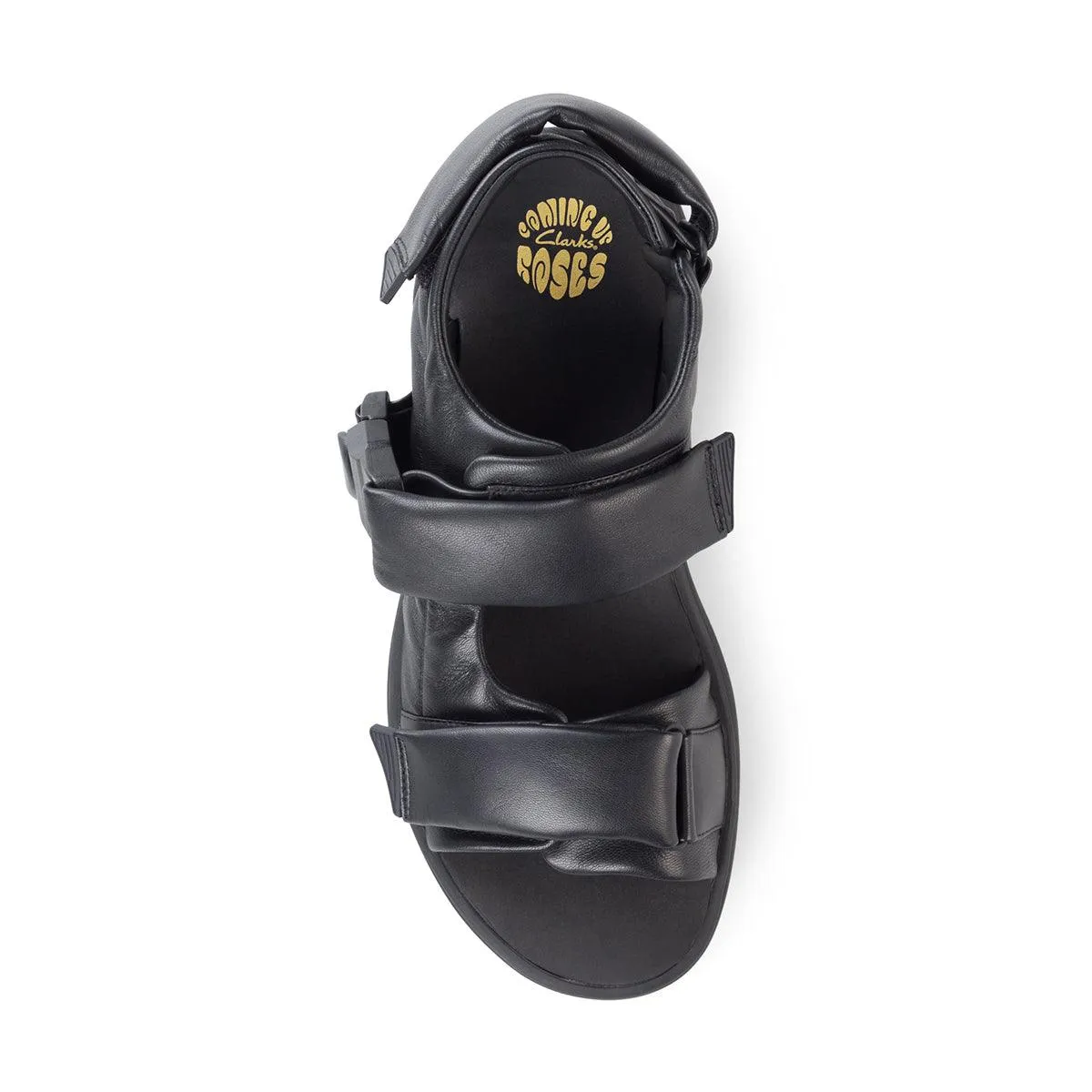   Martine Rose Sandal 'Black Leather' True Pace Flexible Base