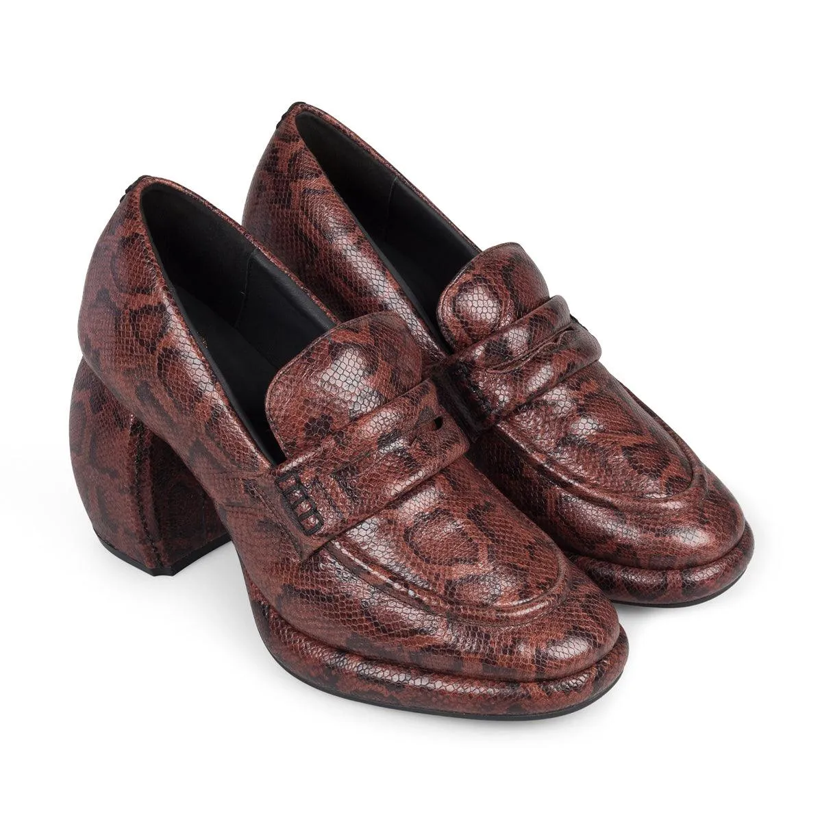 Quick Wipe Strong Shade   Martine rose Wmns Loafer 'Brown Snake'