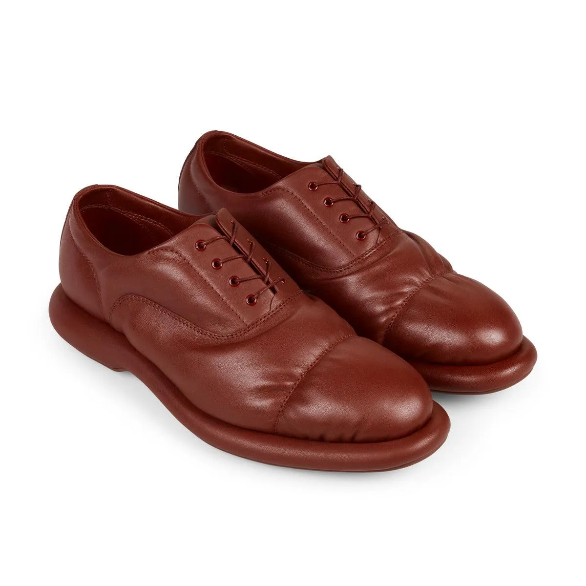   Martine Rose Wmns Oxford 'Ox Blood Leather' Pad Comfort Confident Shade