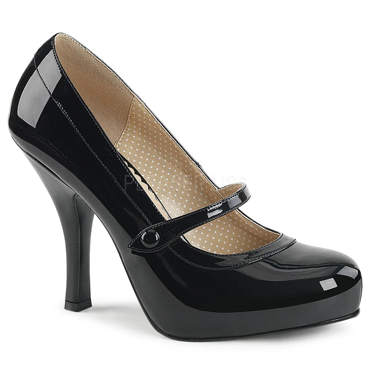 Mary Jane Pump Shoes with 4-inch Spike Heels 4-colors PINUP-01