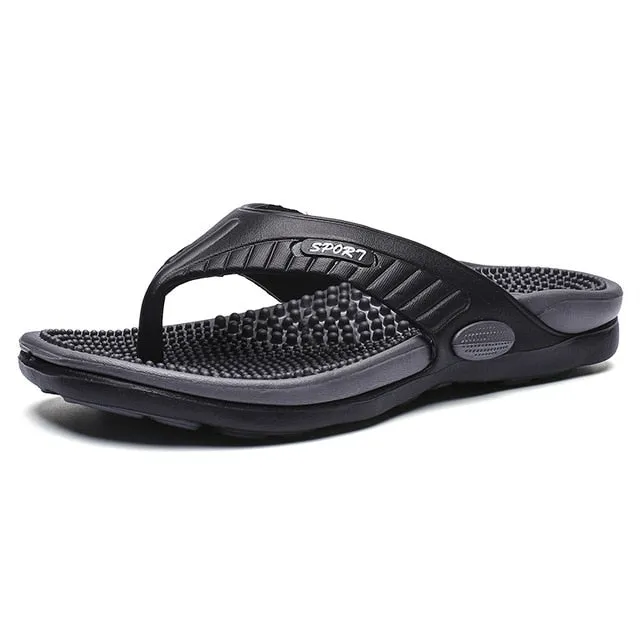 Massage Flip-flops Slippers Beach Sandals Comfortable Men Casual Shoes Fashion Flip Flops