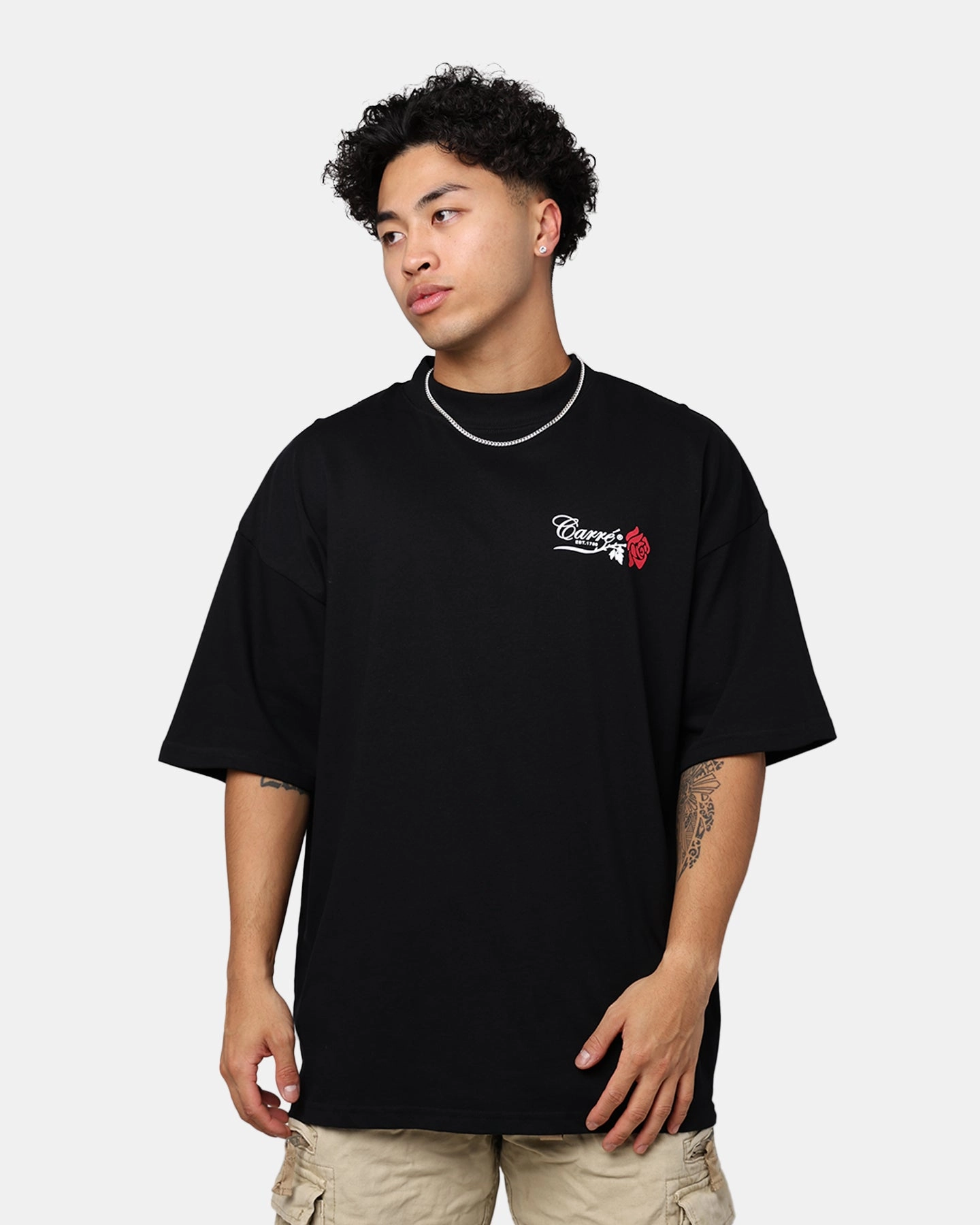 Carr?? Rara Oversized T-Shirt Black Comfy Look Wear