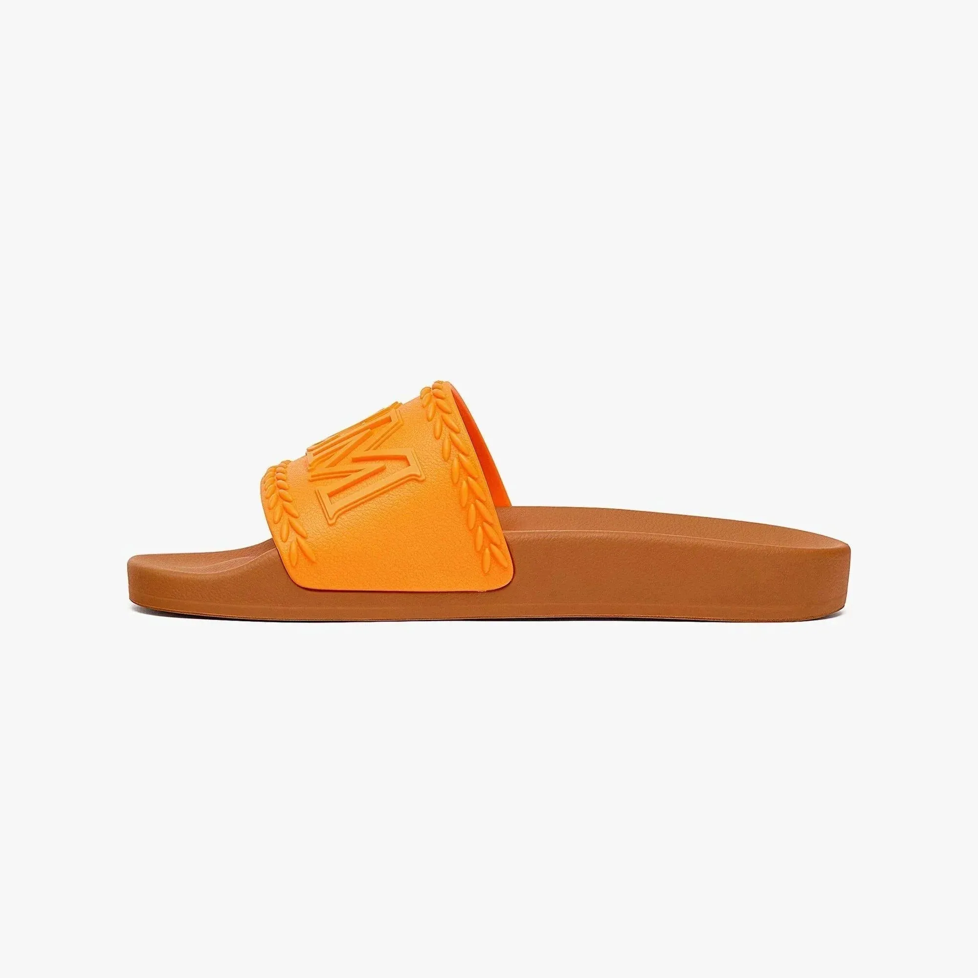 MCM Women's Big Logo Rubber Slides