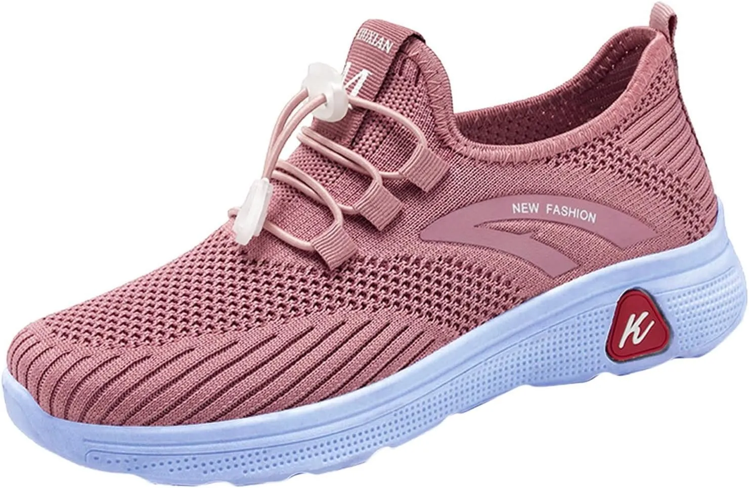 Men Orthopedic Sneakers with Arch Support Mesh Lace Up Breathable Casual Sneaker Wide Width Lightweight Walking Shoes