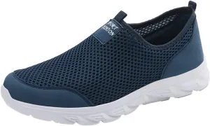 Men Shoes Summer Lightweight Breathable Casual Single Mesh Casual Running Shoes Sneaker Men Leather