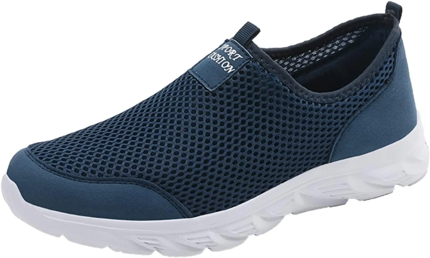 Men Shoes Summer Lightweight Breathable Casual Single Mesh Casual Running Shoes Sneaker Men Leather