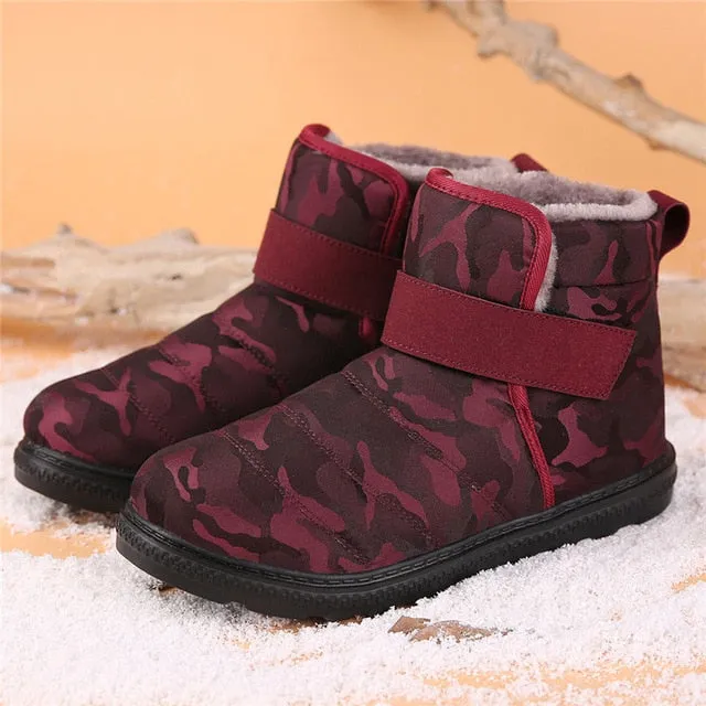 Men Snow Fur Boots