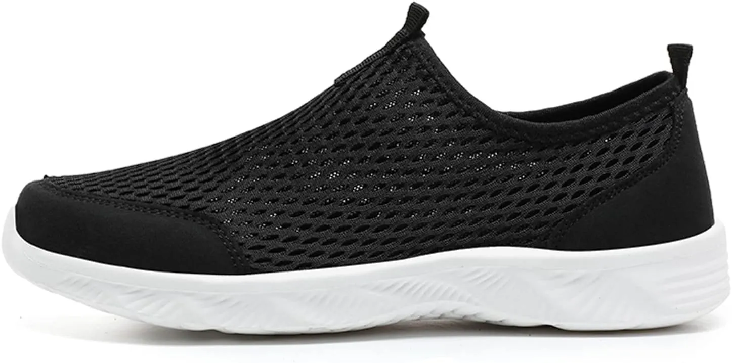 Men Sports Shoes Fashionable Simple and Pure Color Mesh Hollowed Out Breathable Comfortable and Men's Sneaker