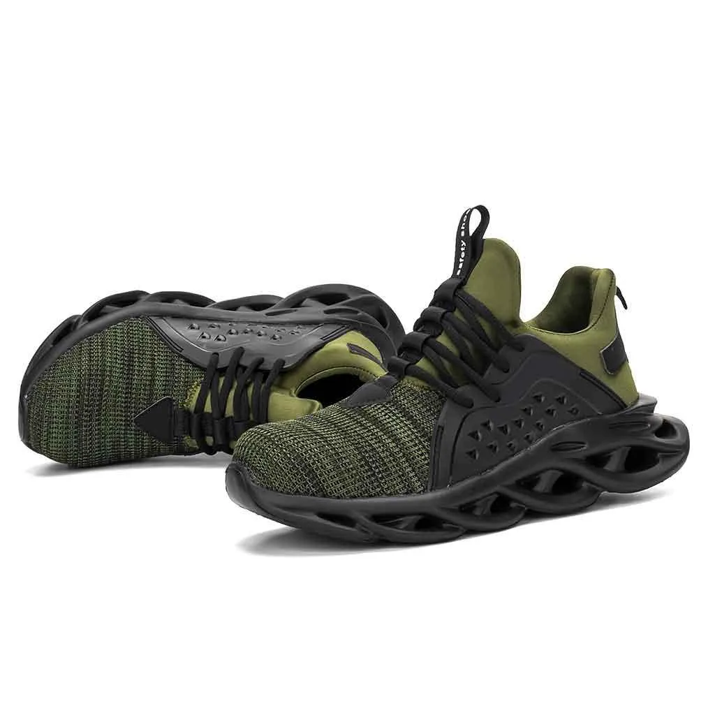 Men's AirFlow Steel Toe Sneakers - EH Safety | B004