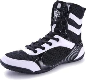Men's and Women's high top Wrestling Boxing Shoes Mesh Unisex Sports Shoes Training Shoes