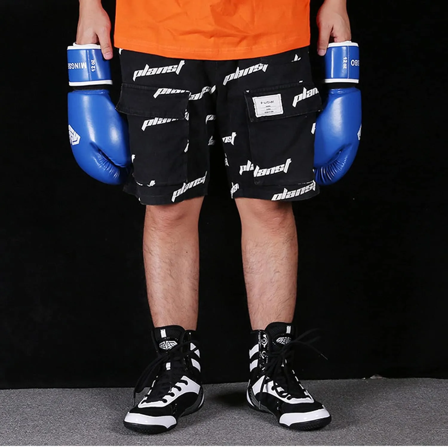 Men's and Women's high top Wrestling Boxing Shoes Mesh Unisex Sports Shoes Training Shoes