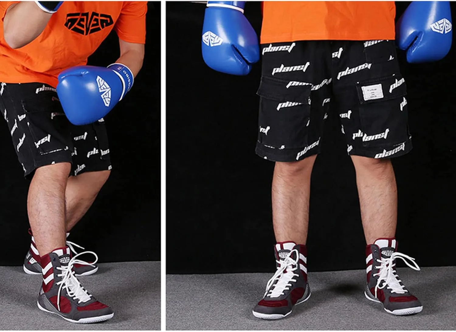 Men's and Women's high top Wrestling Boxing Shoes Mesh Unisex Sports Shoes Training Shoes