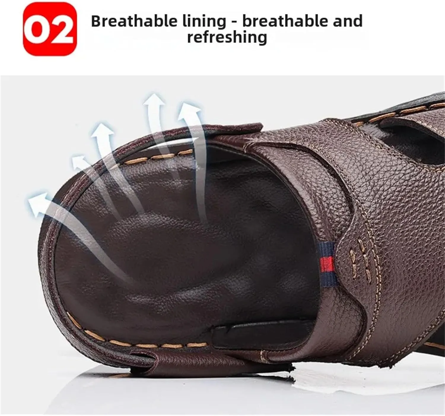 Men's Anti-Slip Sandals - Durable Beach Shoes for Outdoor Wear
