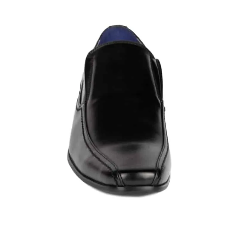 Mens Black Slip On Smart Shoe