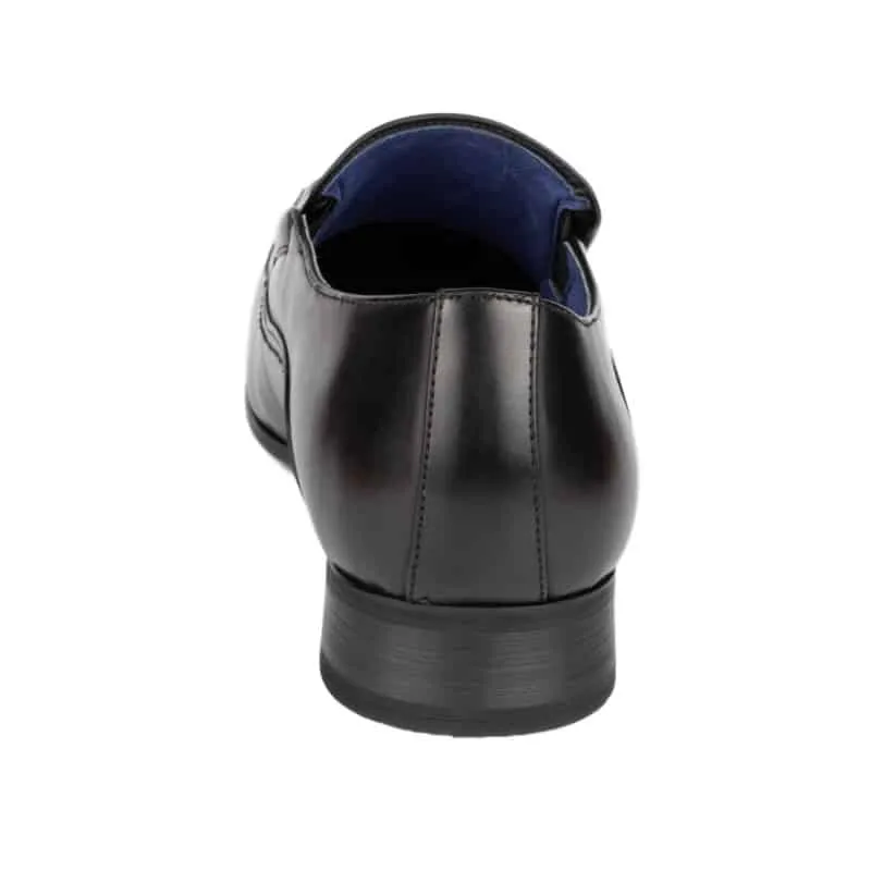 Mens Black Slip On Smart Shoe