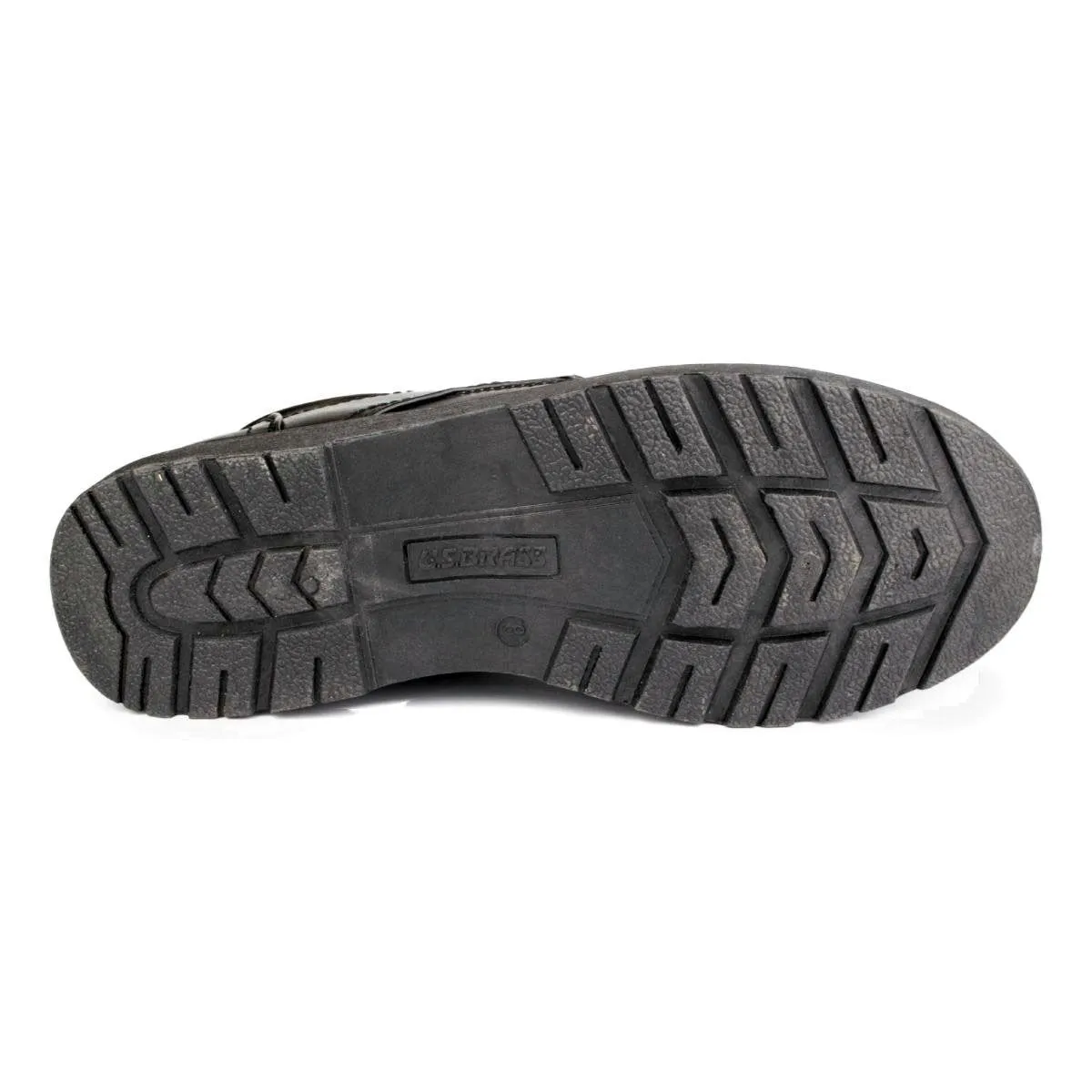 Mens Boat Lace Up Casual Shoe Black